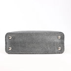 Louis Vuitton Taurillon Capucines MM Handbag in Silver