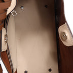 Louis Vuitton Carmel Perforated Mahina Leather Hobo Shoulder Bag in in Beige Crème M53188