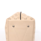 Louis Vuitton Carmel Perforated Mahina Leather Hobo Shoulder Bag in in Beige Crème M53188