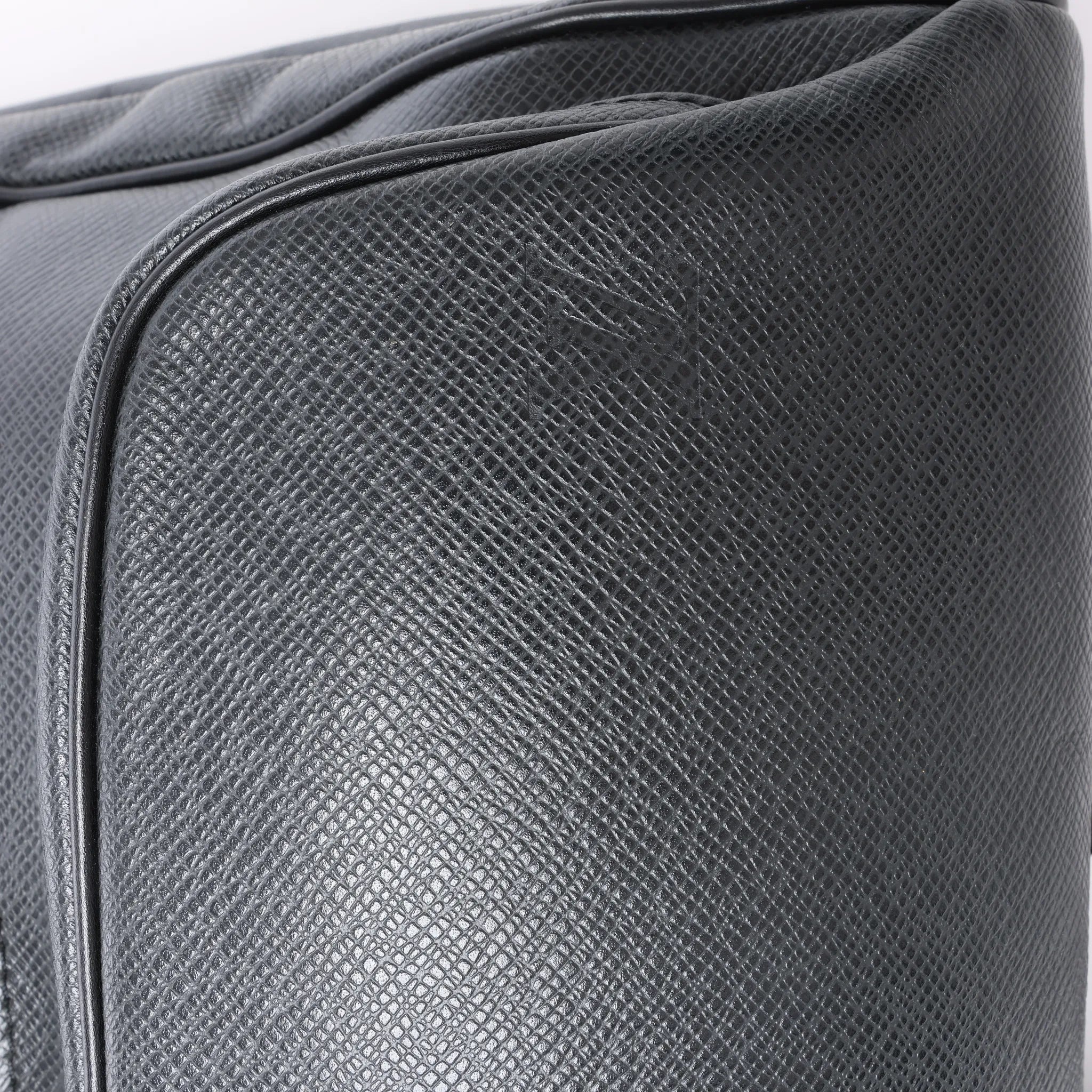 Louis Vuitton Cassiar Taiga Leather Backpack in Black M30172