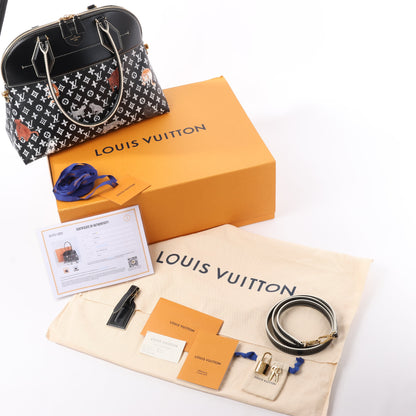 Louis Vuitton Catogram Alma Souple 2Way Shoulder Bag in Black M44403