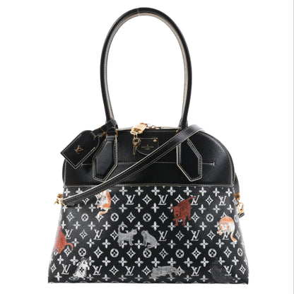 Louis Vuitton Catogram Alma Souple 2Way Shoulder Bag in Black M44403