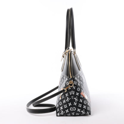Louis Vuitton Catogram Alma Souple 2Way Shoulder Bag in Black M44403
