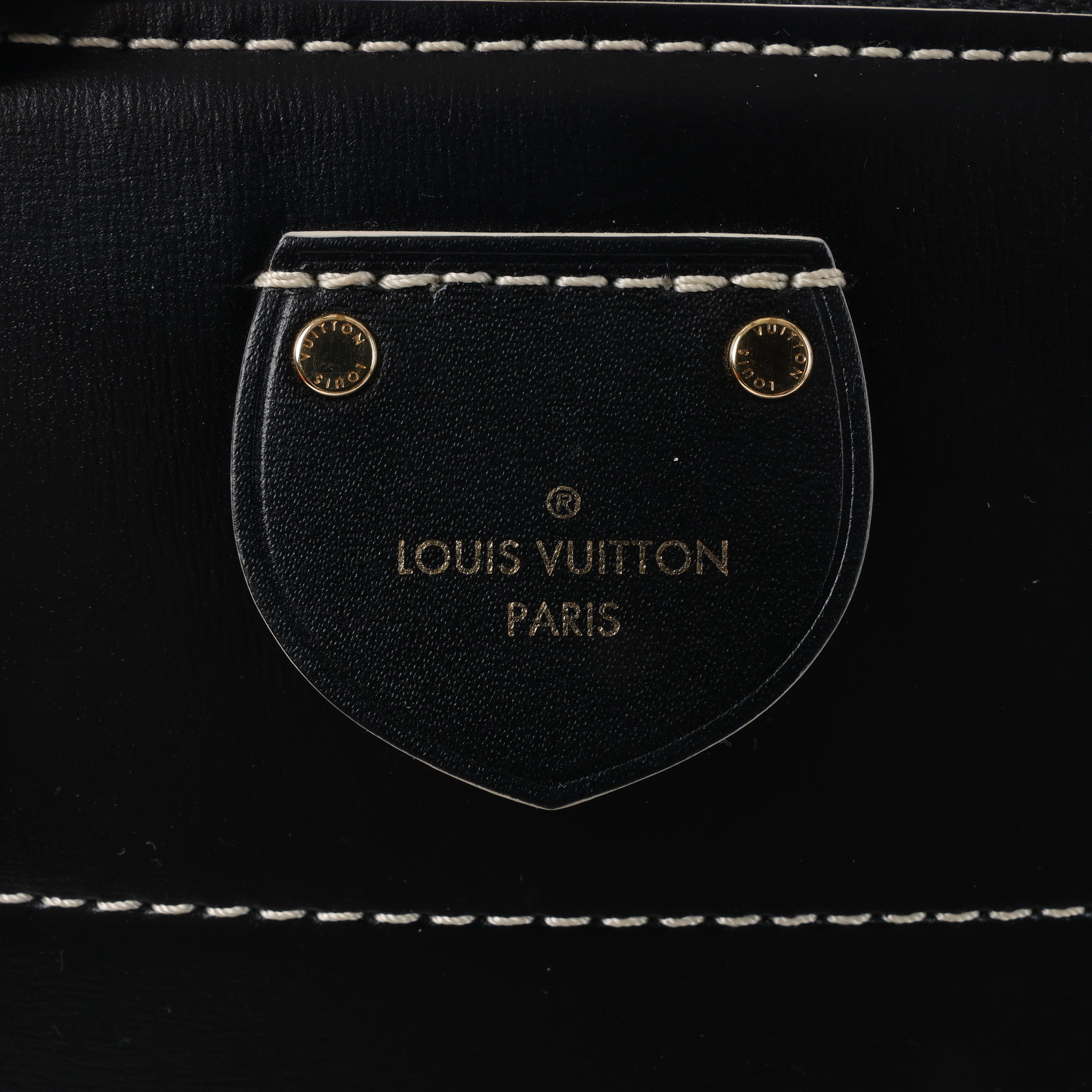 Louis Vuitton Catogram Alma Souple 2Way Shoulder Bag in Black M44403