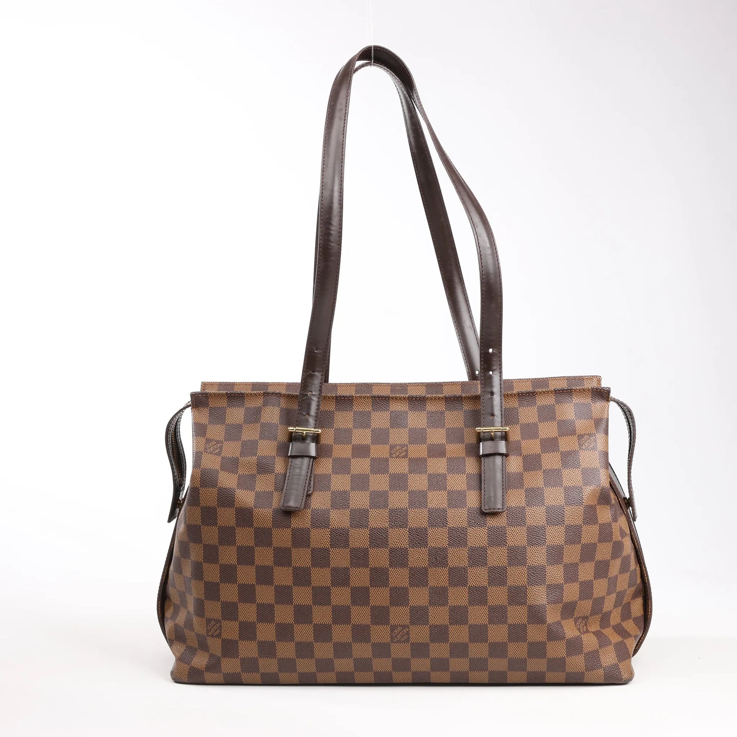 Louis Vuitton Chelsea Damier Ebene Shoulder Bag in Brown N51119