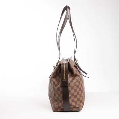 Louis Vuitton Chelsea Damier Ebene Shoulder Bag in Brown N51119