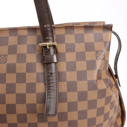Louis Vuitton Chelsea Damier Ebene Shoulder Bag in Brown N51119