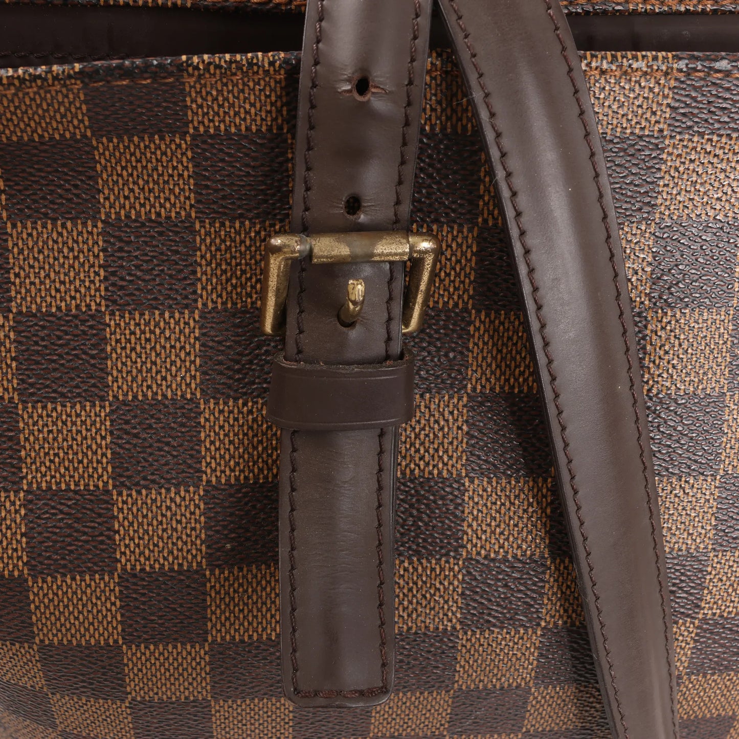 Louis Vuitton Chelsea Damier Ebene Shoulder Bag in Brown N51119