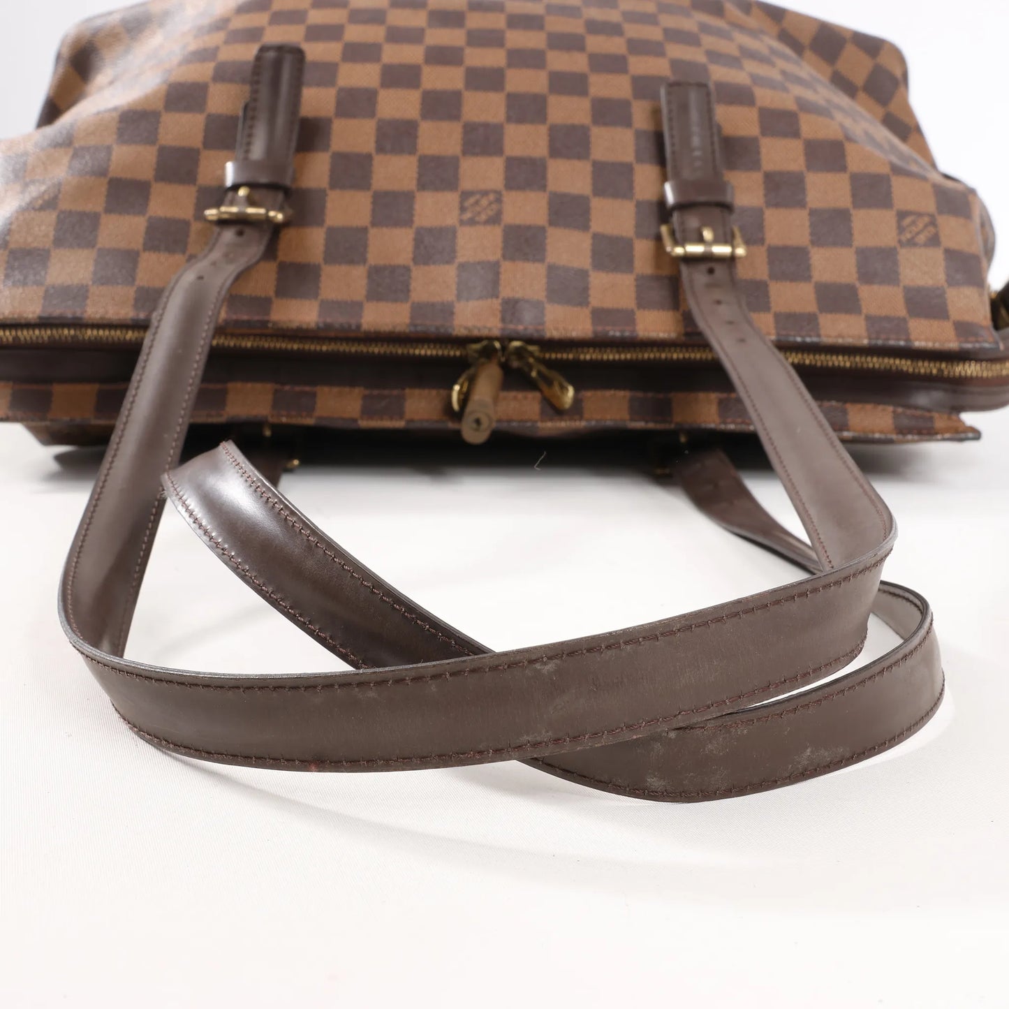Louis Vuitton Chelsea Damier Ebene Shoulder Bag in Brown N51119
