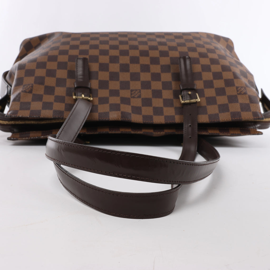 Louis Vuitton Chelsea Damier Ebene Shoulder Bag in Brown N51119