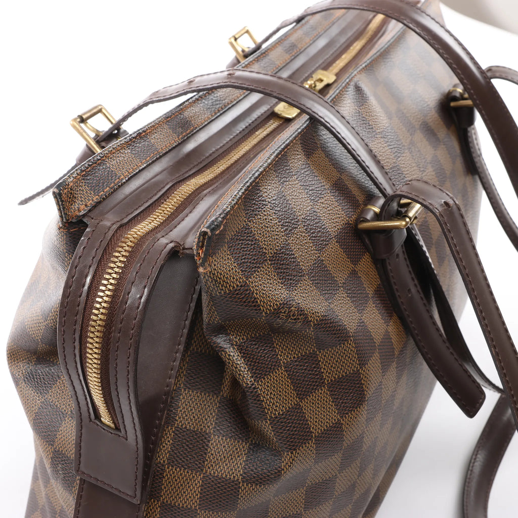 Louis Vuitton Chelsea Damier Ebene Shoulder Bag in Brown N51119