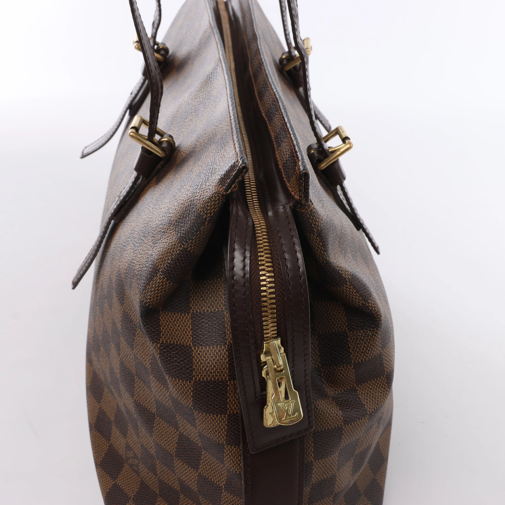 Louis Vuitton Chelsea Damier Ebene Shoulder Bag in Brown N51119