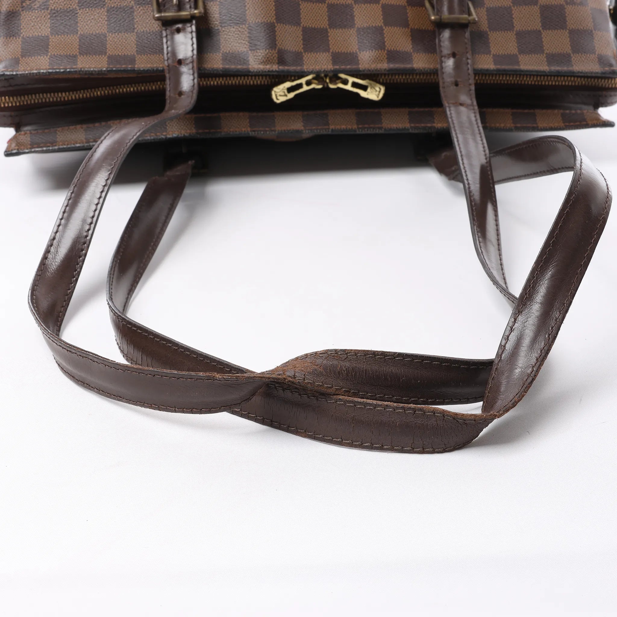 Louis Vuitton Chelsea Damier Ebene Shoulder Bag in Brown N51119