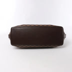 Bolso de hombro Louis Vuitton Chelsea Damier Ebene en marrón N51119