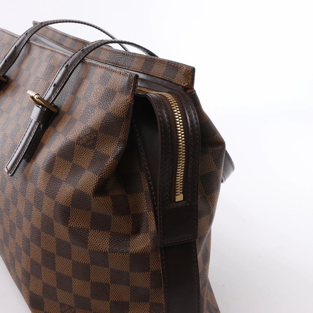 Louis Vuitton Chelsea Damier Ebene Shoulder Bag in Brown N51119