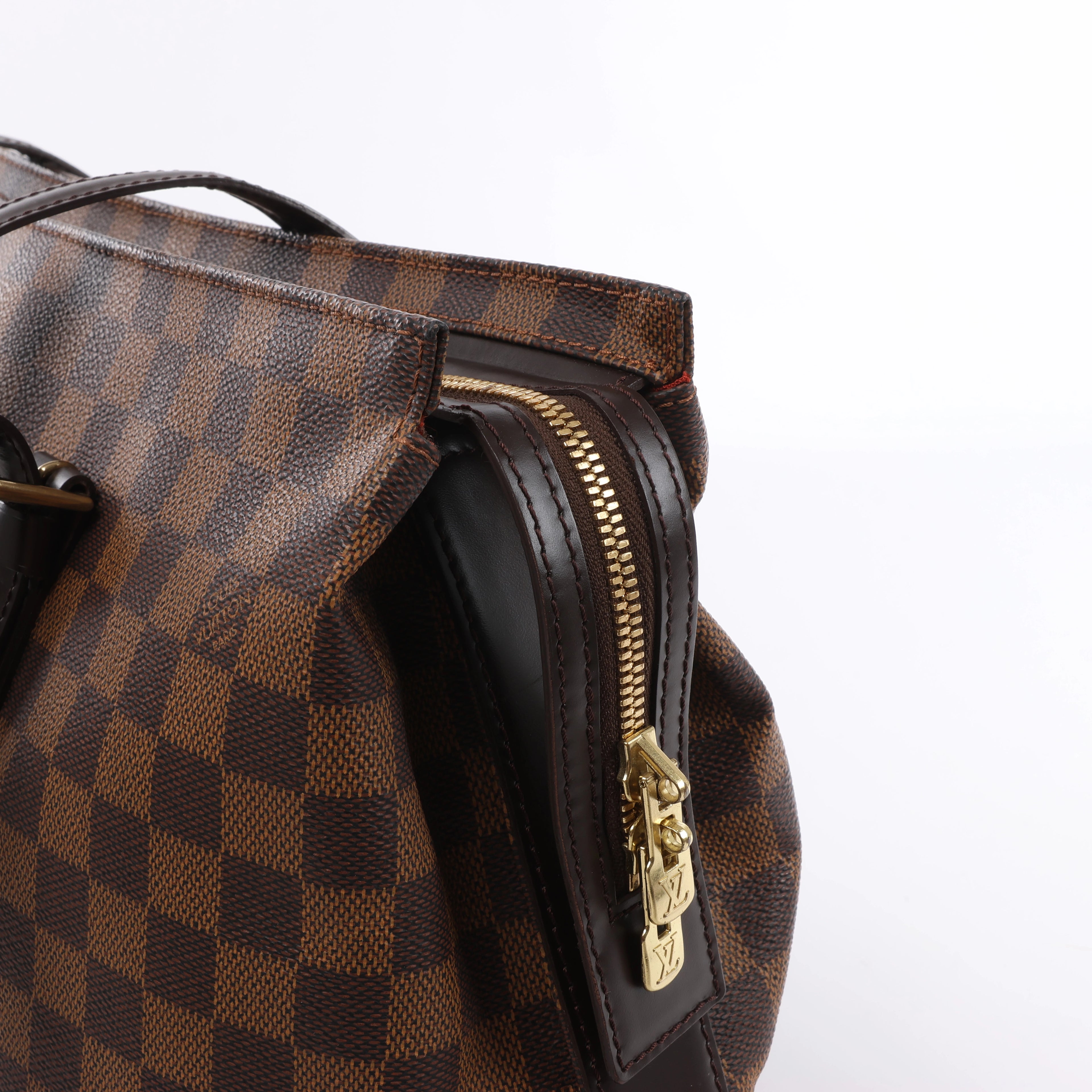 Louis Vuitton Chelsea Damier Ebene Shoulder Bag in Brown N51119