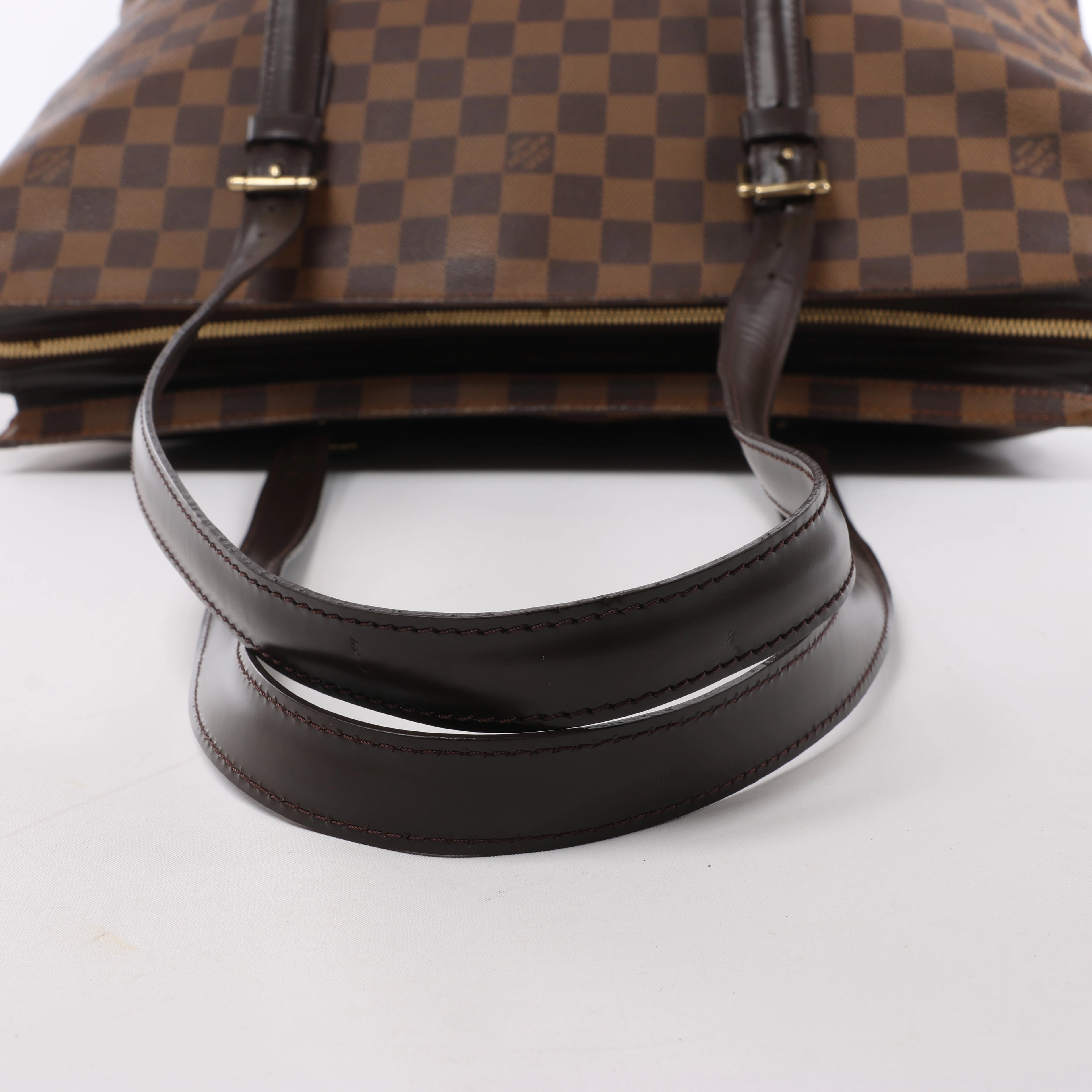 Louis Vuitton Chelsea Damier Ebene Shoulder Bag in Brown N51119