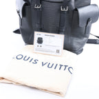 Louis Vuitton Christpher PM Epi Leather Backpack in Black M50159