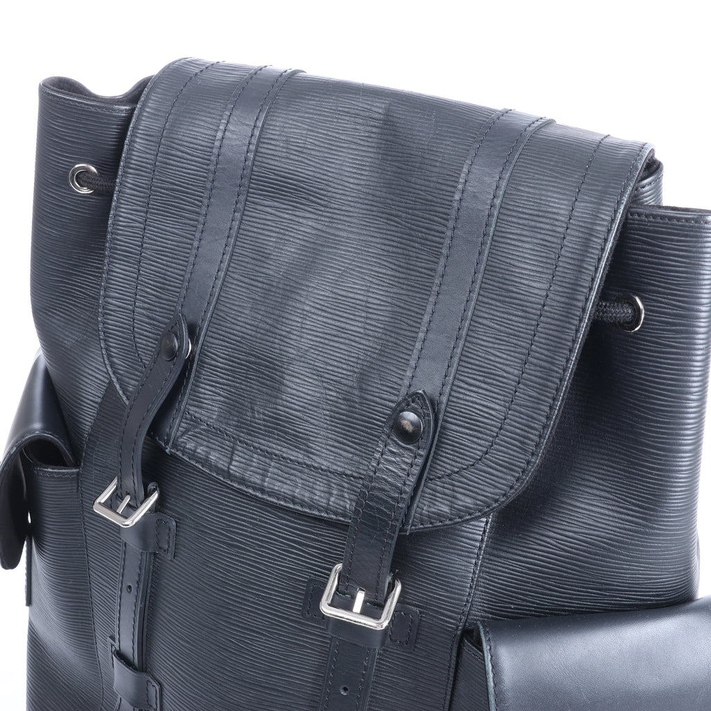 Louis Vuitton Christpher PM Epi Leather Backpack in Black M50159