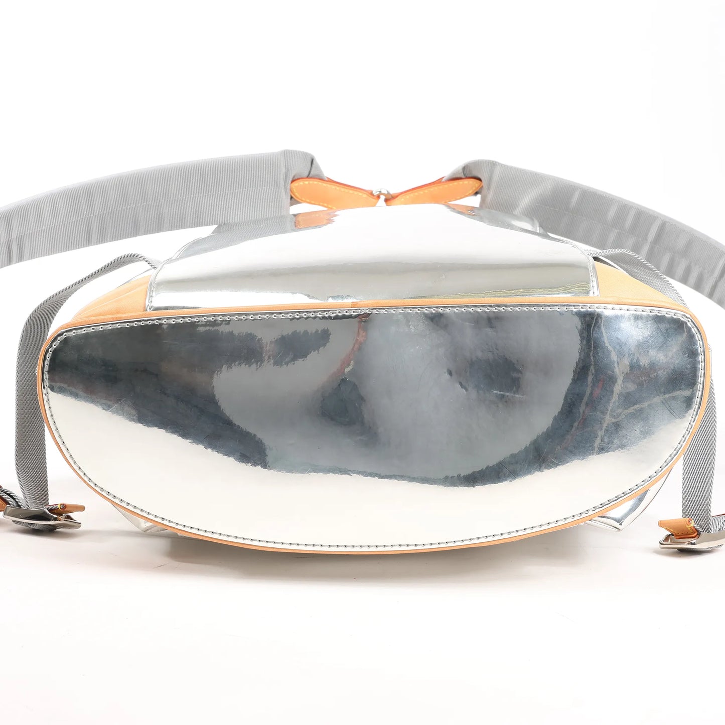 Louis Vuitton Monogram Mirror Christopher PM Backpack in Silver M58756