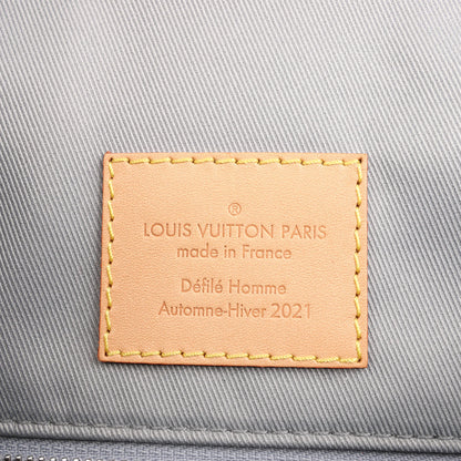 Louis Vuitton Monogram Mirror Christopher PM Backpack in Silver M58756