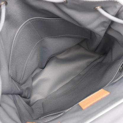 Louis Vuitton Monogram Mirror Christopher PM Backpack in Silver M58756