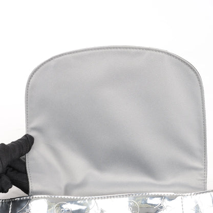 Louis Vuitton Monogram Mirror Christopher PM Backpack in Silver M58756