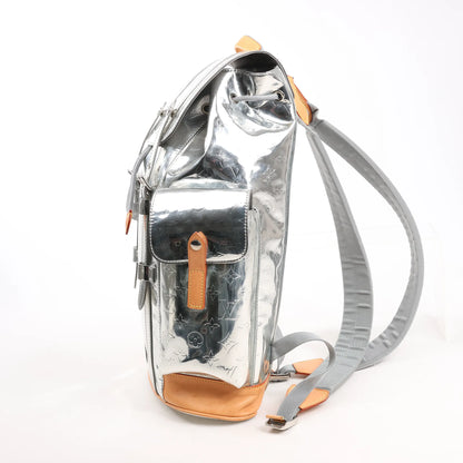 Louis Vuitton Monogram Mirror Christopher PM Backpack in Silver M58756
