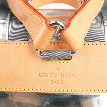 Louis Vuitton Monogram Mirror Christopher PM Backpack in Silver M58756