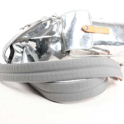 Louis Vuitton Monogram Mirror Christopher PM Backpack in Silver M58756