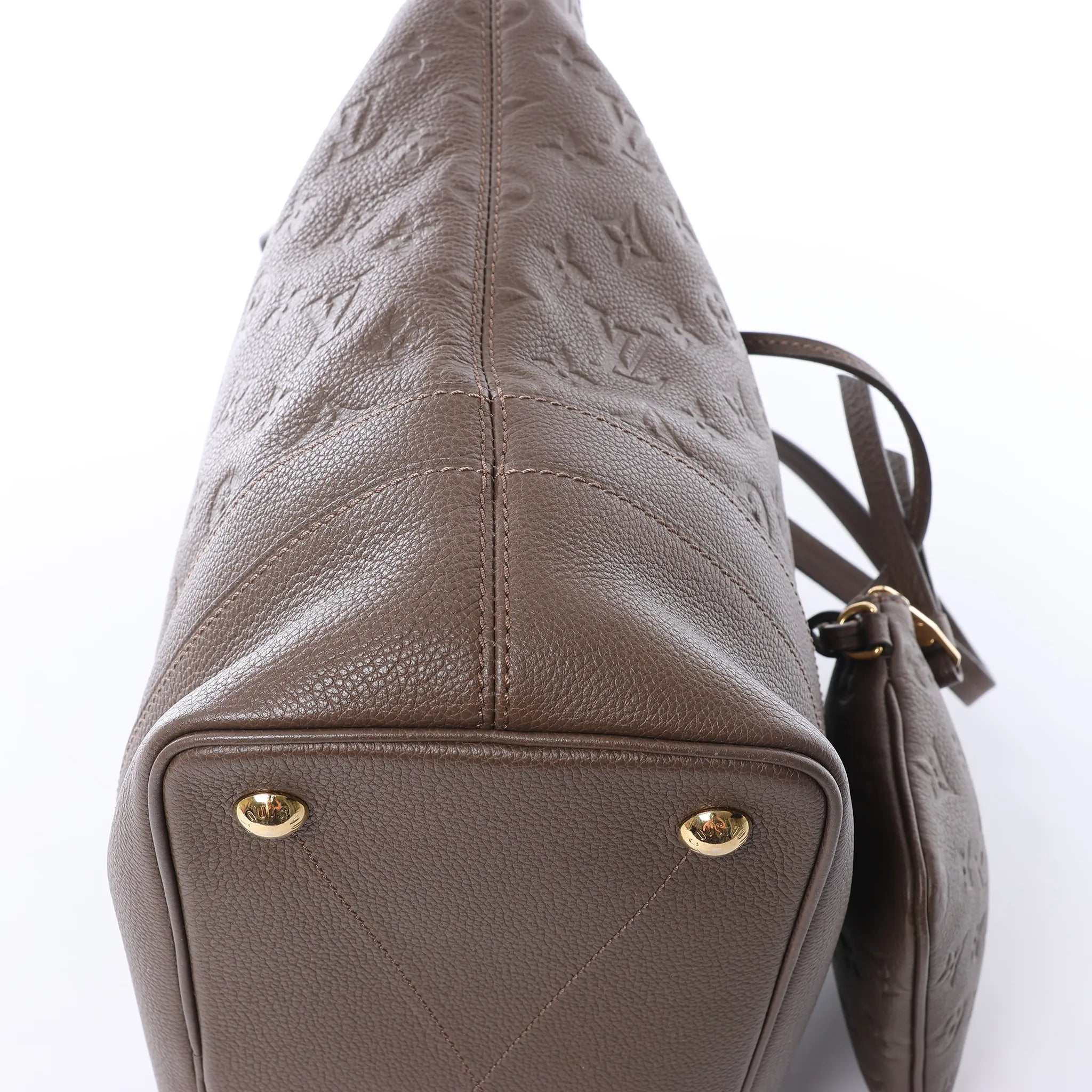 Louis Vuitton Citadin PM Monogram Empreinte Shoulder Bag in Brown M40516