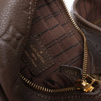 Louis Vuitton Citadin PM Monogram Empreinte Shoulder Bag in Brown M40516