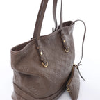 Louis Vuitton Citadin PM Monogram Empreinte Shoulder Bag in Brown M40516