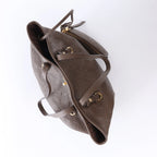 Louis Vuitton Citadin PM Monogram Empreinte Shoulder Bag in Brown M40516