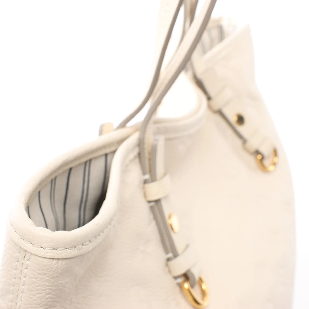 Louis Vuitton Citadin PM Monogram Empreinte Shoulder Bag in Beige M40554