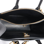 Louis Vuitton City Steamer PM Taurillon 2Way Handbag in Black M53028