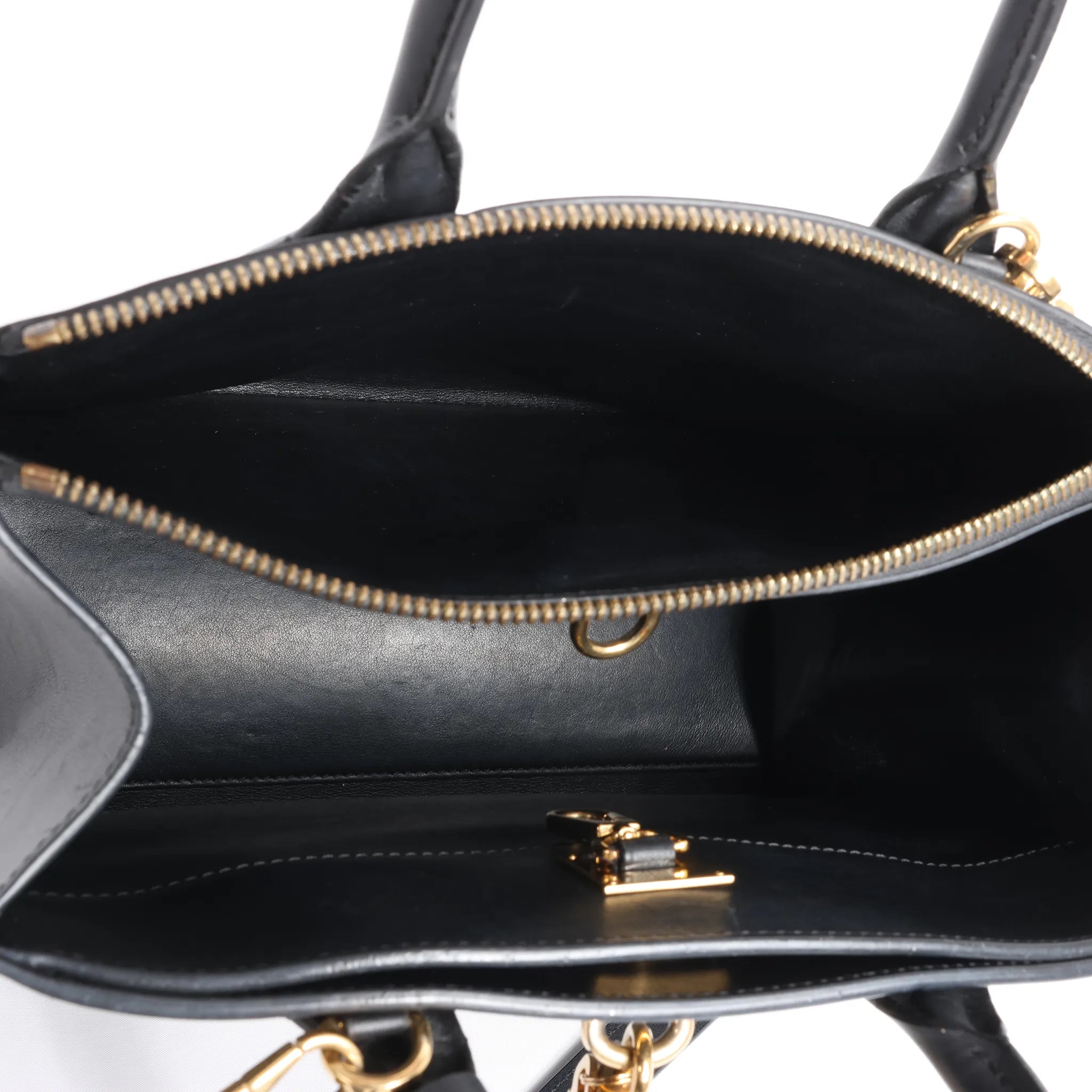 Louis Vuitton City Steamer PM Taurillon 2Way Handbag in Black M53028