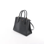 Louis Vuitton City Steamer PM Taurillon 2Way Handbag in Black M53028