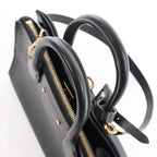 Louis Vuitton City Steamer PM Taurillon 2Way Handbag in Black M53028