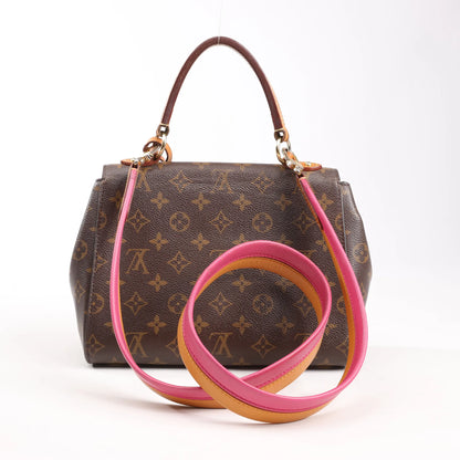 Louis Vuitton Monogram Canvas Cluny BB 2Way Handbag M42738