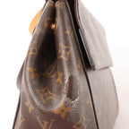 Louis Vuitton Cluny MM Monogram Canvas 2Way Handbag in Brown M42735