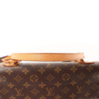 Louis Vuitton Cluny MM Monogram Canvas 2Way Handbag in Brown M42735