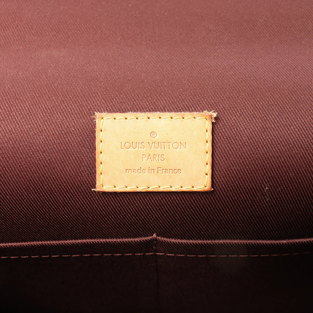 Louis Vuitton Cluny MM Monogram Canvas 2Way Handbag in Brown M42735