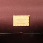 Louis Vuitton Cluny MM Monogram Canvas 2Way Handbag in Brown M42735