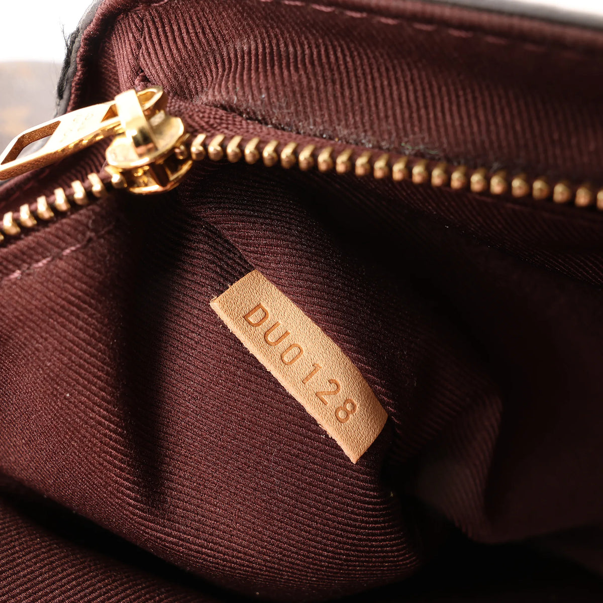 Louis Vuitton Cluny MM Monogram Canvas 2Way Handbag in Brown M42735