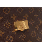 Louis Vuitton Cluny MM Monogram Canvas 2Way Handbag in Brown M42735