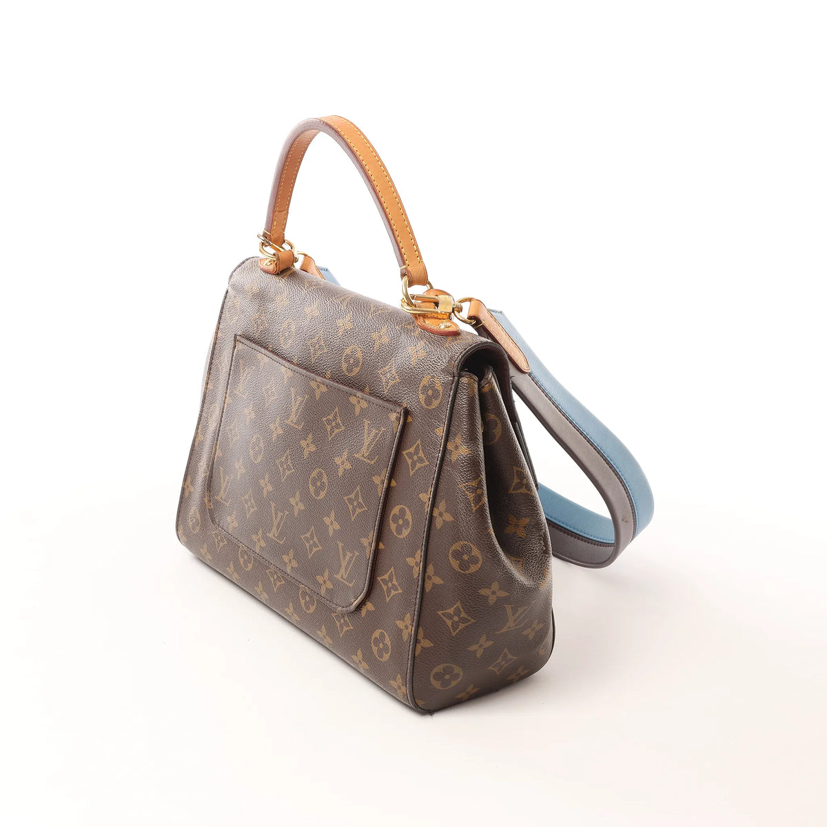 Louis Vuitton Cluny MM Monogram Canvas 2Way Handbag in Brown M42735
