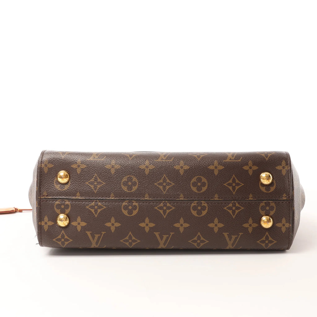 Louis Vuitton Cluny MM Monogram Canvas 2Way Handbag in Brown M42735