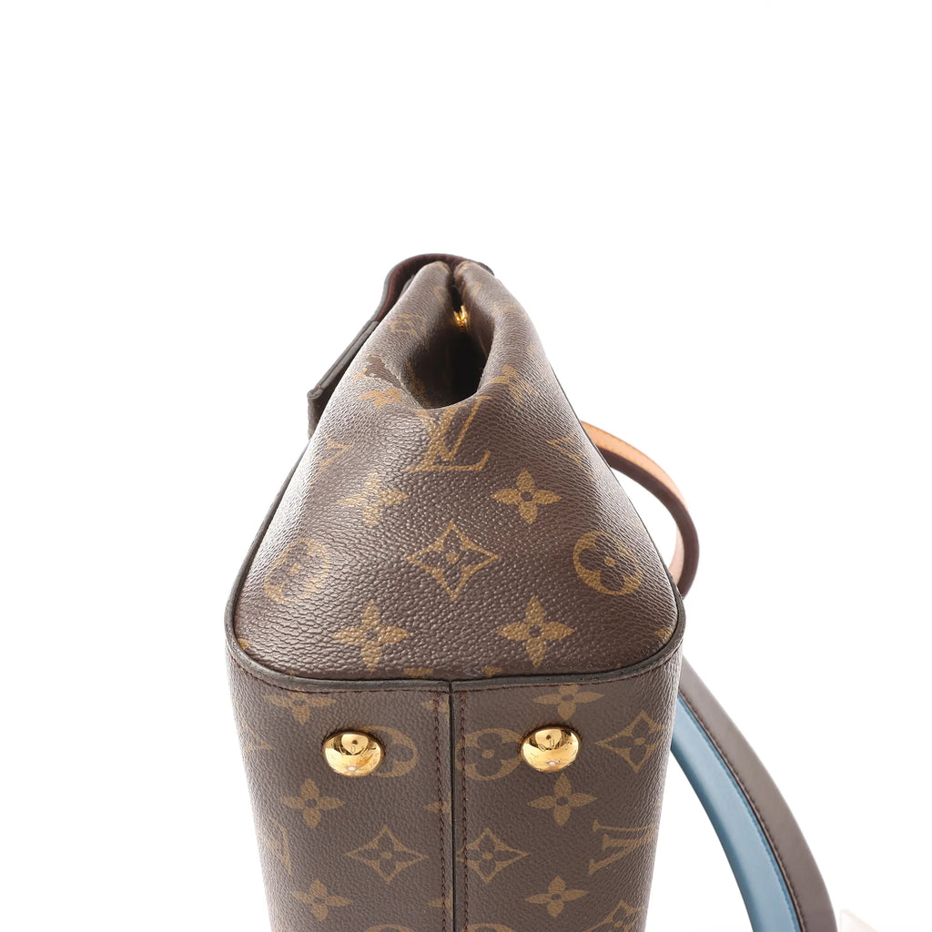 Louis Vuitton Cluny MM Monogram Canvas 2Way Handbag in Brown M42735