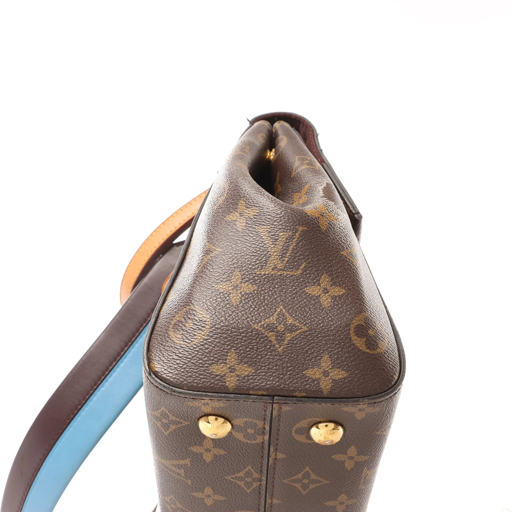 Louis Vuitton Cluny MM Monogram Canvas 2Way Handbag in Brown M42735
